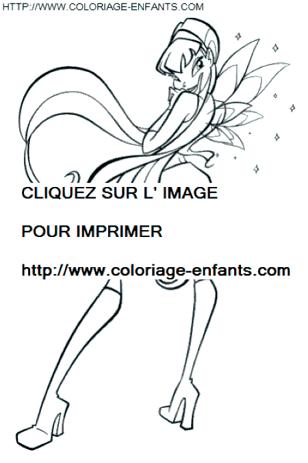 Winx coloring