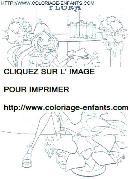 Winx coloring