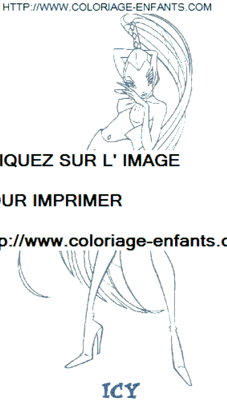 Winx coloring