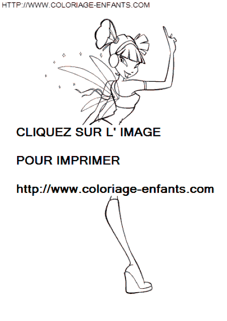 Winx coloring