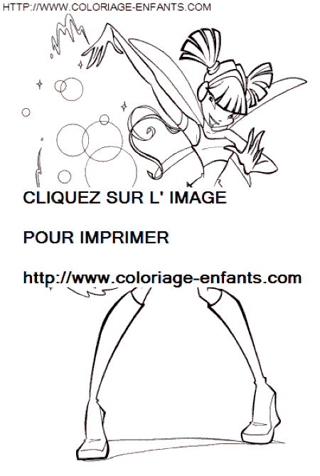 Winx coloring