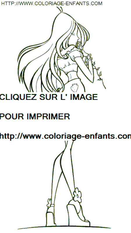 Winx coloring