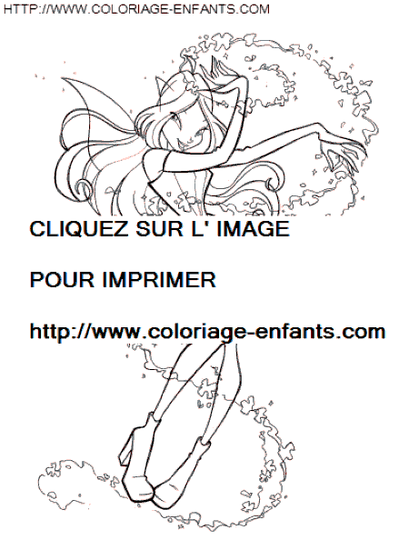 Winx coloring