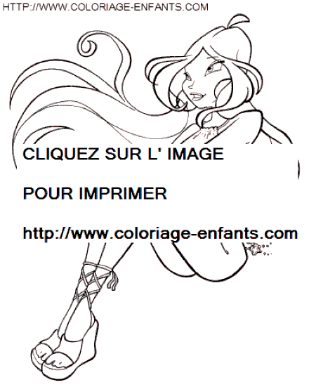 Winx coloring