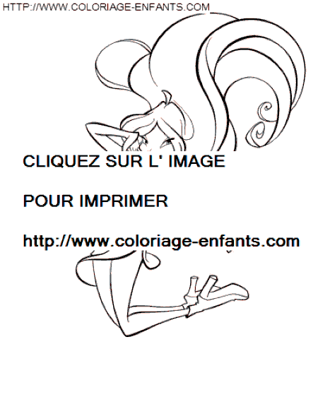 Winx coloring