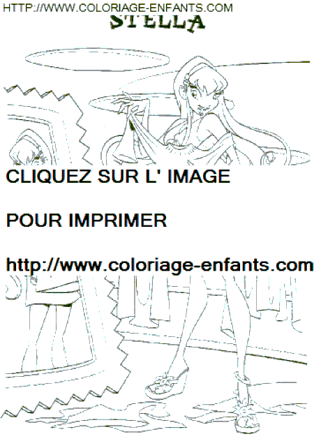 Winx coloring