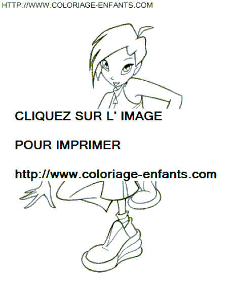 Winx coloring