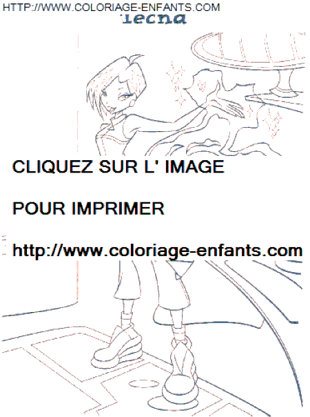 Winx coloring