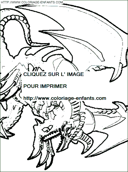 Yu Gi Oh coloring - Yu Gi Oh coloring pages to color - Yu-Gi-Oh