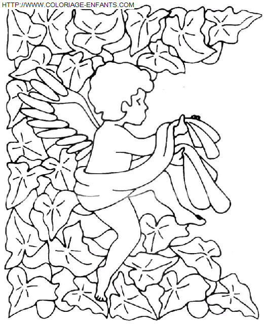 Angels coloring