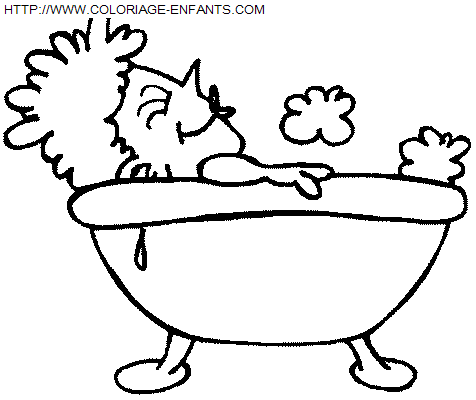 Bath coloring