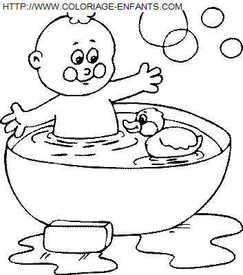 Bath coloring