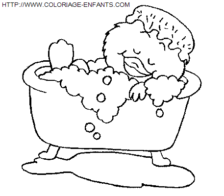 Bath coloring