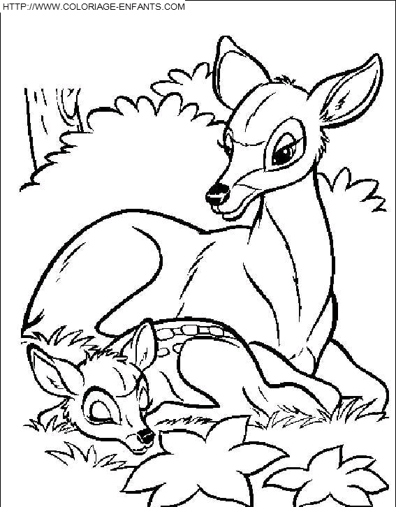 Bambi2 coloring