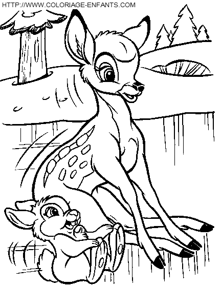 Bambi2 coloring