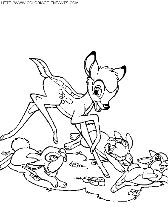 Bambi2 coloring
