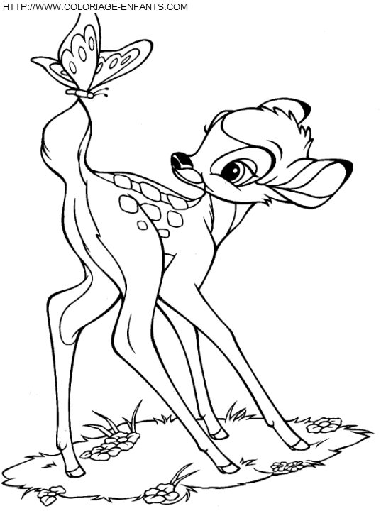 Bambi2 coloring