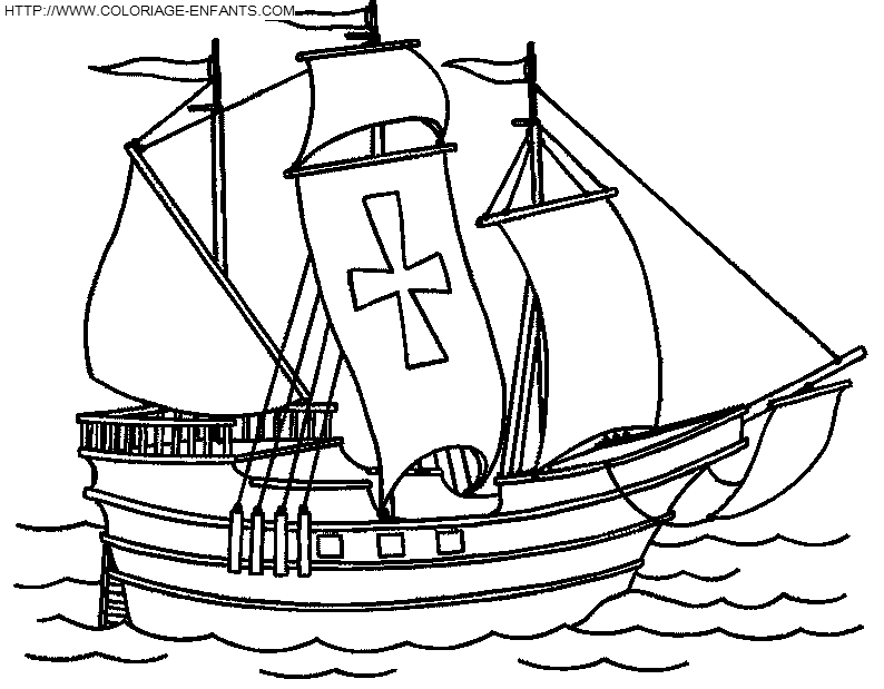 Boat coloring