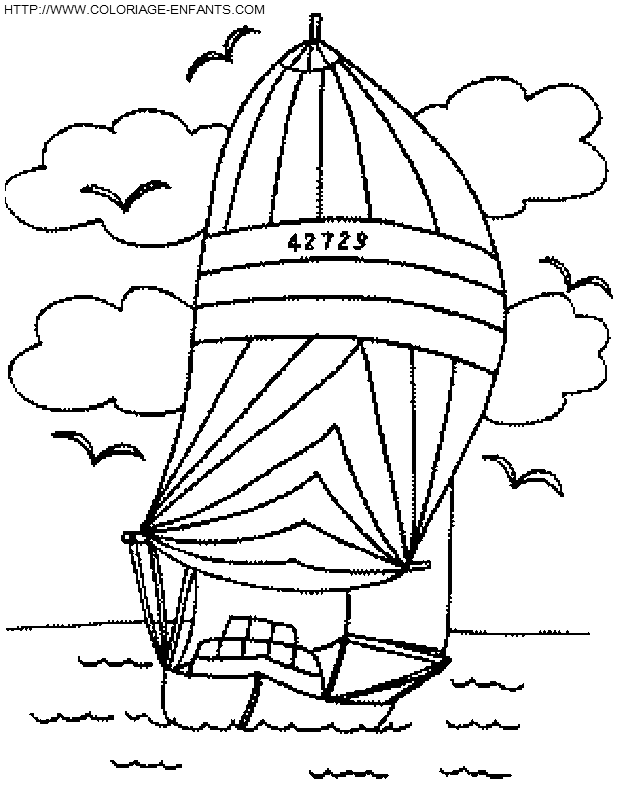 Boat coloring
