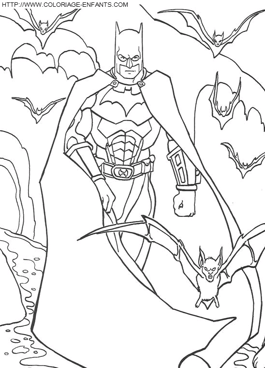 Batman coloring