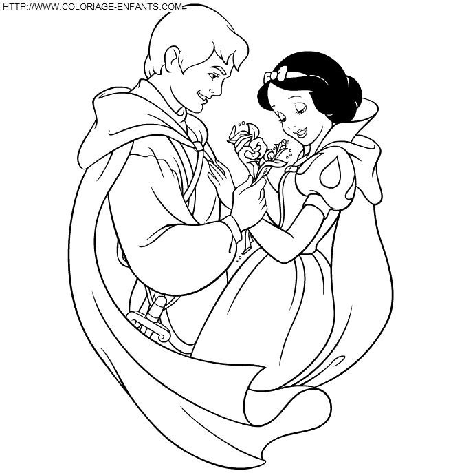 Snow White coloring