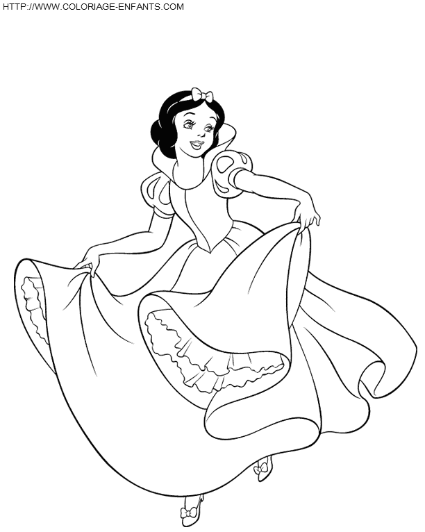 Snow White coloring