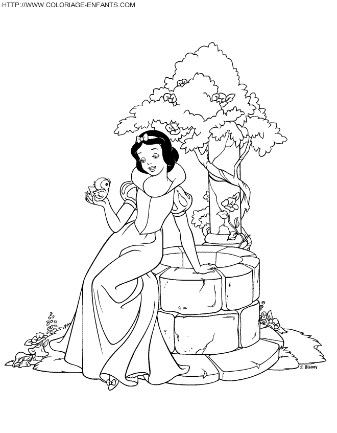 Snow White coloring