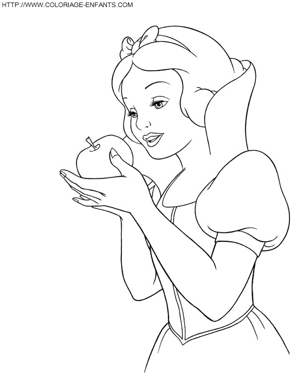 Snow White coloring