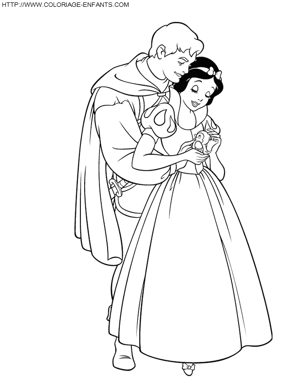 Snow White coloring