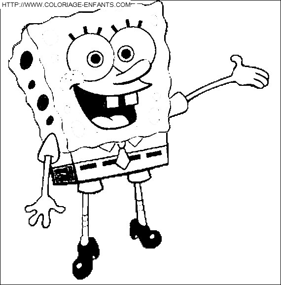 Sponge Bob coloring