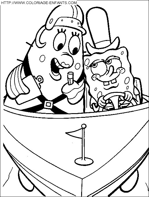 Sponge Bob coloring