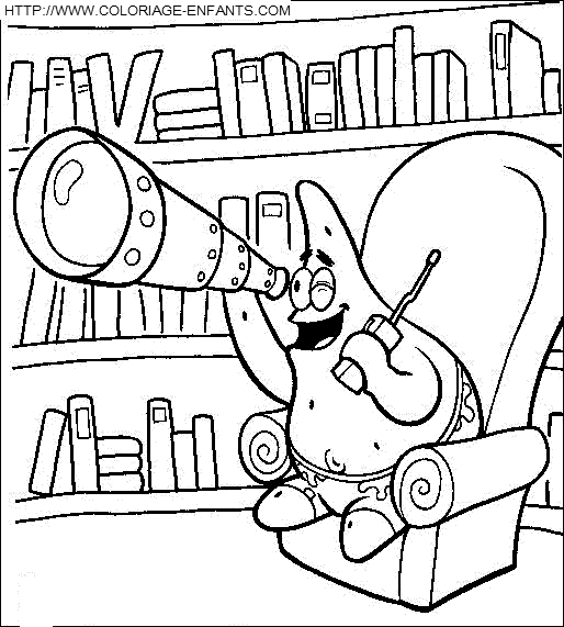 Sponge Bob coloring