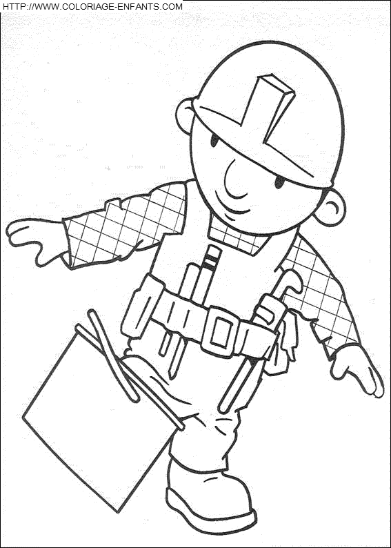 Bob The Builder coloring