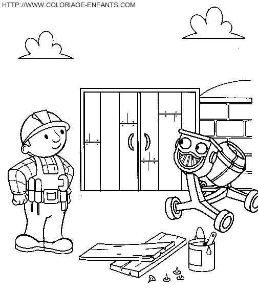 Bob The Builder coloring