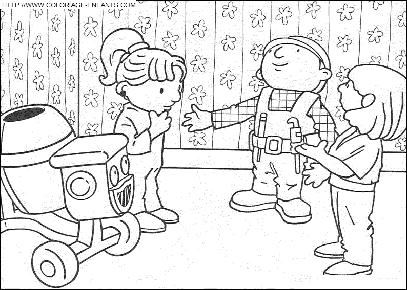 Bob The Builder coloring