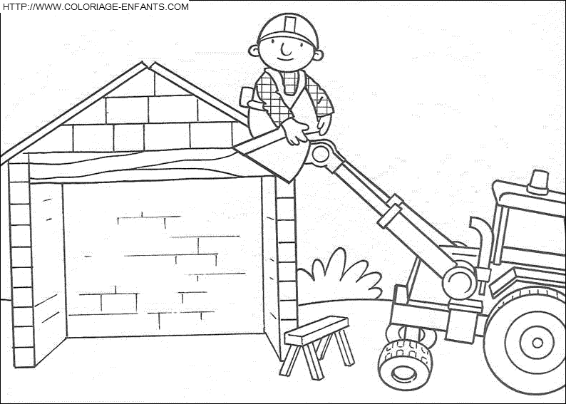 Bob The Builder coloring