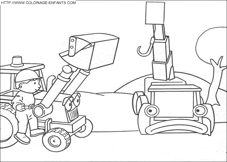 Bob The Builder coloring