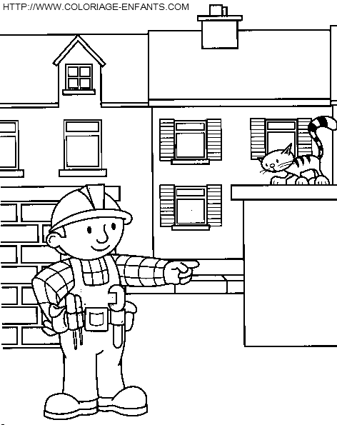 Bob The Builder coloring