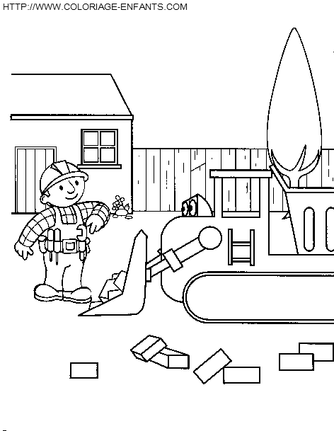 Bob The Builder coloring