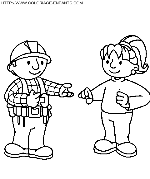 Bob The Builder coloring