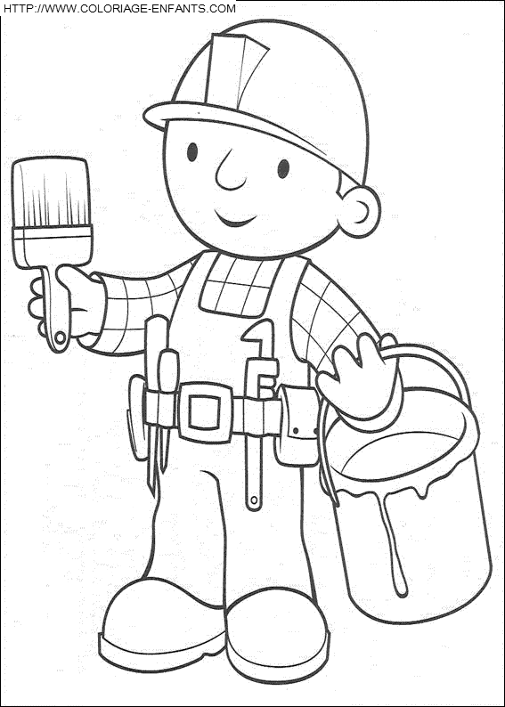 Bob The Builder coloring