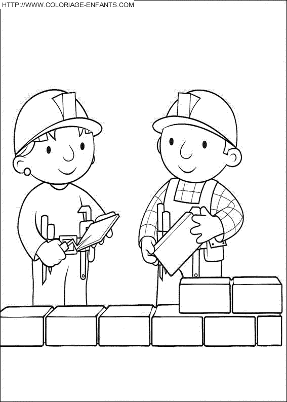 Bob The Builder coloring