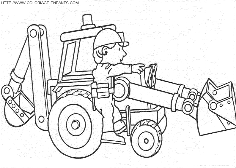 Bob The Builder coloring