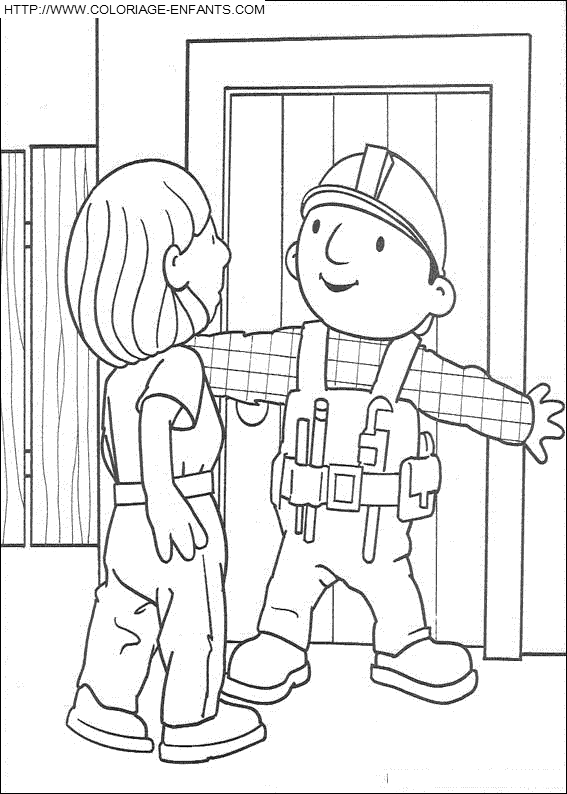 Bob The Builder coloring