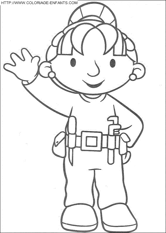 Bob The Builder coloring