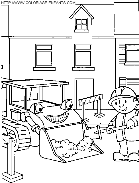 Bob The Builder coloring