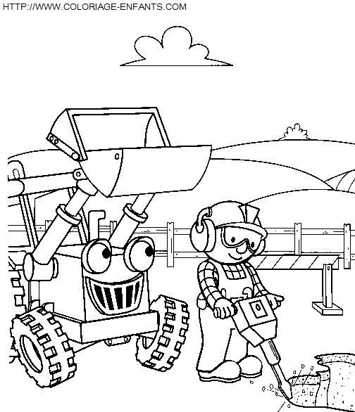 Bob The Builder coloring