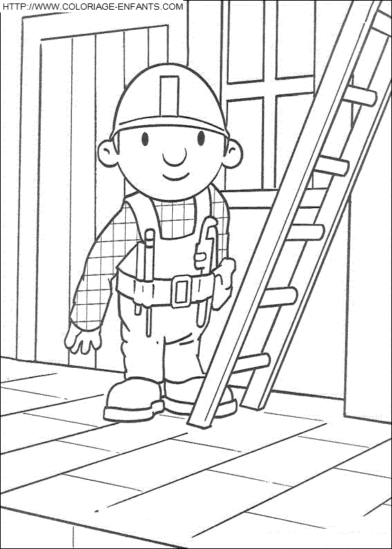 Bob The Builder coloring