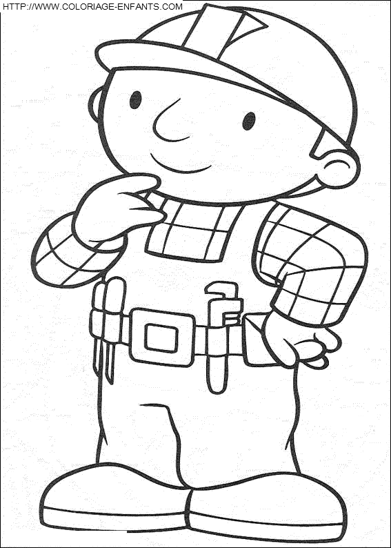 Bob The Builder coloring