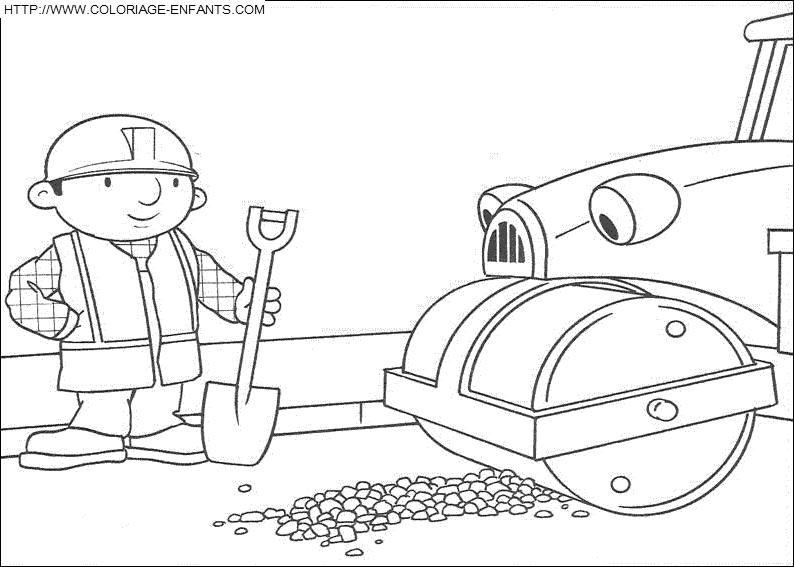 Bob The Builder coloring